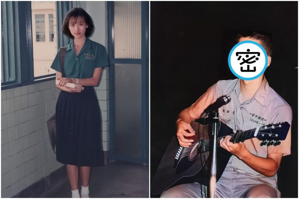 寇乃馨北一女制服照太仙！　黃國倫po「建中帥照」反擊撞臉蕭敬騰